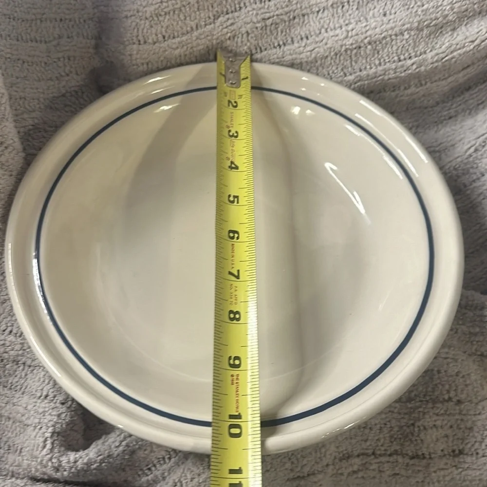 Vintage Longaberger Pottery Pie Plate Microwave/ Dishwasher/Oven & Freezer Safe
